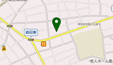 島田ハリ灸院の地図画像