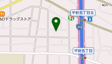 松岡伶子バレエ団の地図画像