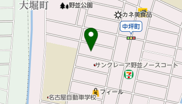 天白工業株式会社の地図画像
