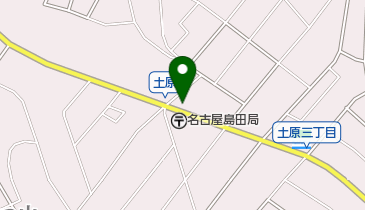 松和クリーニング店の地図画像