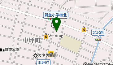 バンノ図研株式会社の地図画像