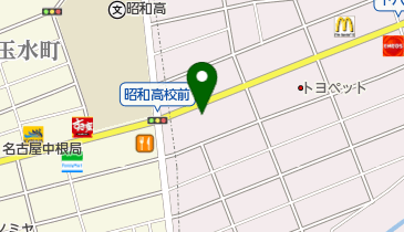 金田洋服店の地図画像