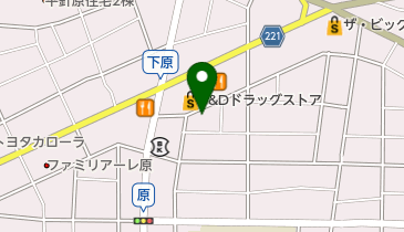 フラワーショップヨコチの地図画像