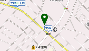 山原鍼灸接骨院の地図画像