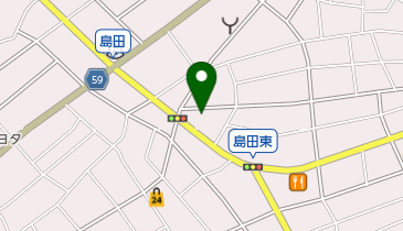 時計・メガネの西島の地図画像