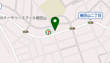 植田山動物病院の地図画像