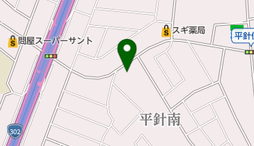 天白動物病院の地図画像