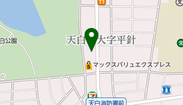 粟久ペットの地図画像