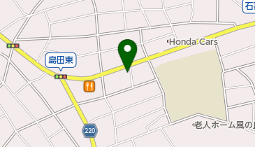 ドッグサロンショコラの地図画像