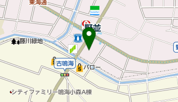 理研産業補聴器センター 野並店の地図画像