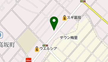 イカイ薬局高坂店の地図画像