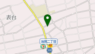 タカラ理容室の地図画像