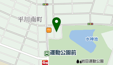 ナツメ指圧はり治療院の地図画像