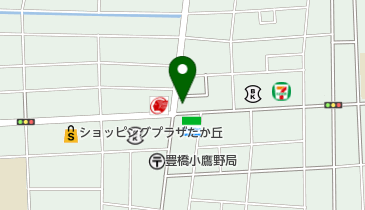 サンレジャン株式会社豊橋店の地図画像