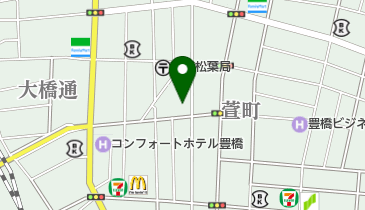 松山インテリアの地図画像