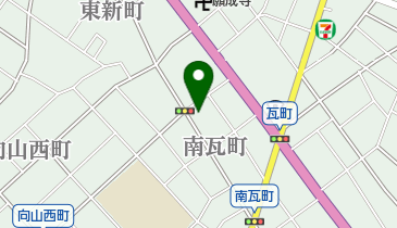 作業服のイトウの地図画像