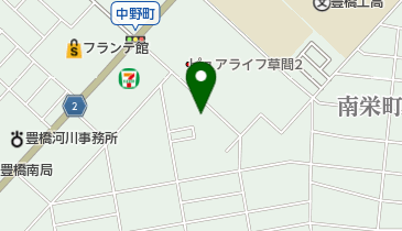 まるたけ衣料の地図画像
