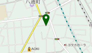 有限会社庭弘造園の地図画像