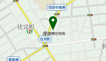 赤帽往完運送の地図画像