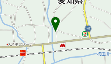 尾崎運送有限会社の地図画像