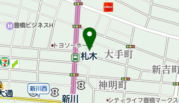 東芝エレベータ株式会社豊橋営業所の地図画像