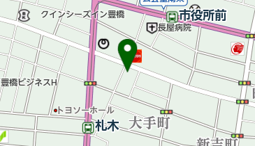 大谷屋画材店の地図画像