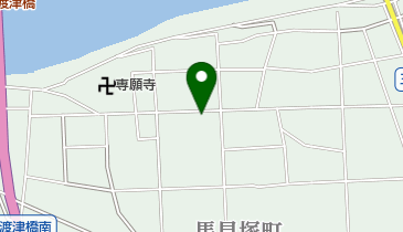 水安毛織株式会社の地図画像