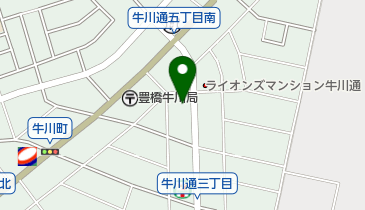 写ING豊橋の地図画像