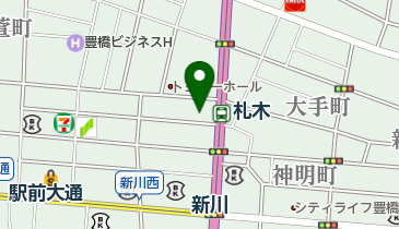 かつぶし屋まるぶん岩瀬商店の地図画像