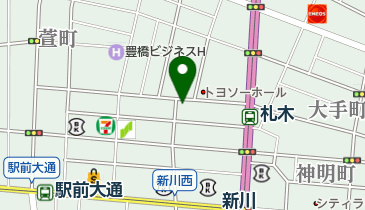 博タ屋の地図画像