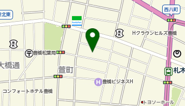 フジヤ袋物店の地図画像