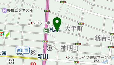 新生紙業有限会社の地図画像
