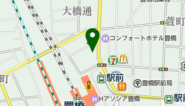 スズキフルーツの地図画像