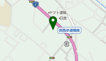 岩西公民館の地図画像