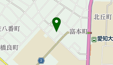 富本住宅集会室の地図画像