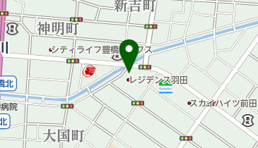 アミティーイングリッシュスクール豊橋校の地図画像