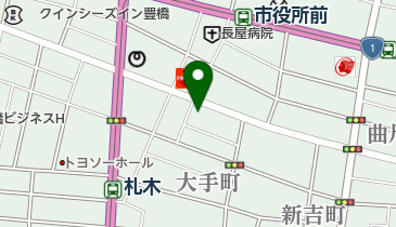 豊川堂LL英語教室 本店教室の地図画像