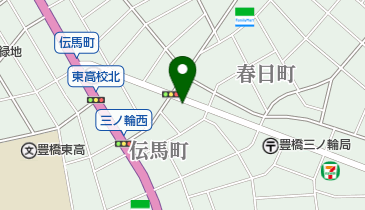 城バレエスタジオの地図画像