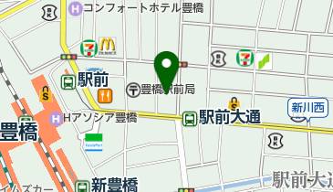 株式会社江戸ッ子豊橋店の地図画像