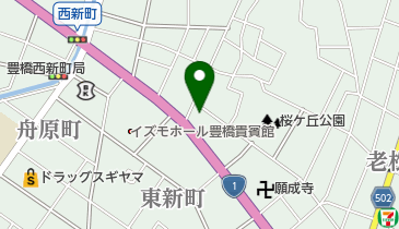 袴田崇行政書士事務所の地図画像