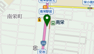 なんえいドライの地図画像
