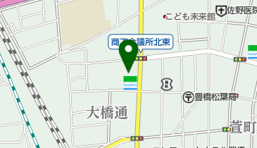 東海税理士会豊橋支部の地図画像