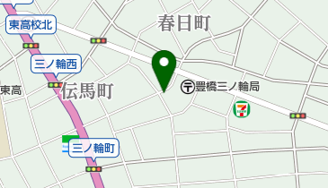 ノエビア化粧品三ノ輪東の地図画像