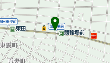 よしだや化粧品店の地図画像