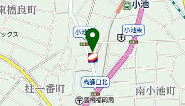 有限会社安形金物の地図画像