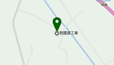 縣護謨工業株式会社二川工場の地図画像