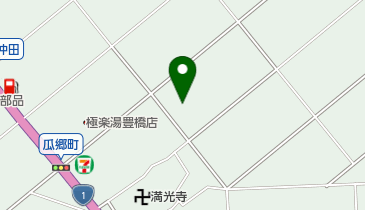 瓜郷ゴルフセンターの地図画像