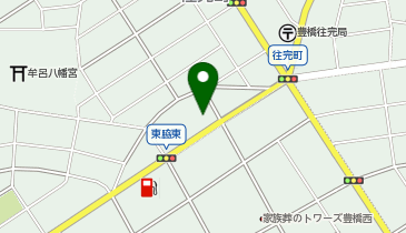 袖ふる館小松屋呉服店豊橋店の地図画像