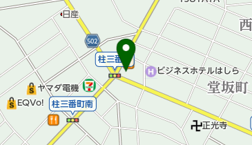 呉服千葉の地図画像