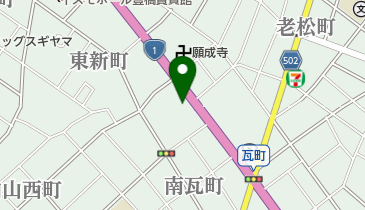 オバタ向山サイクルの地図画像